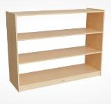 Wooden bookshelf