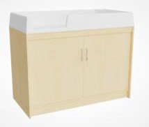 Wooden Changing Table