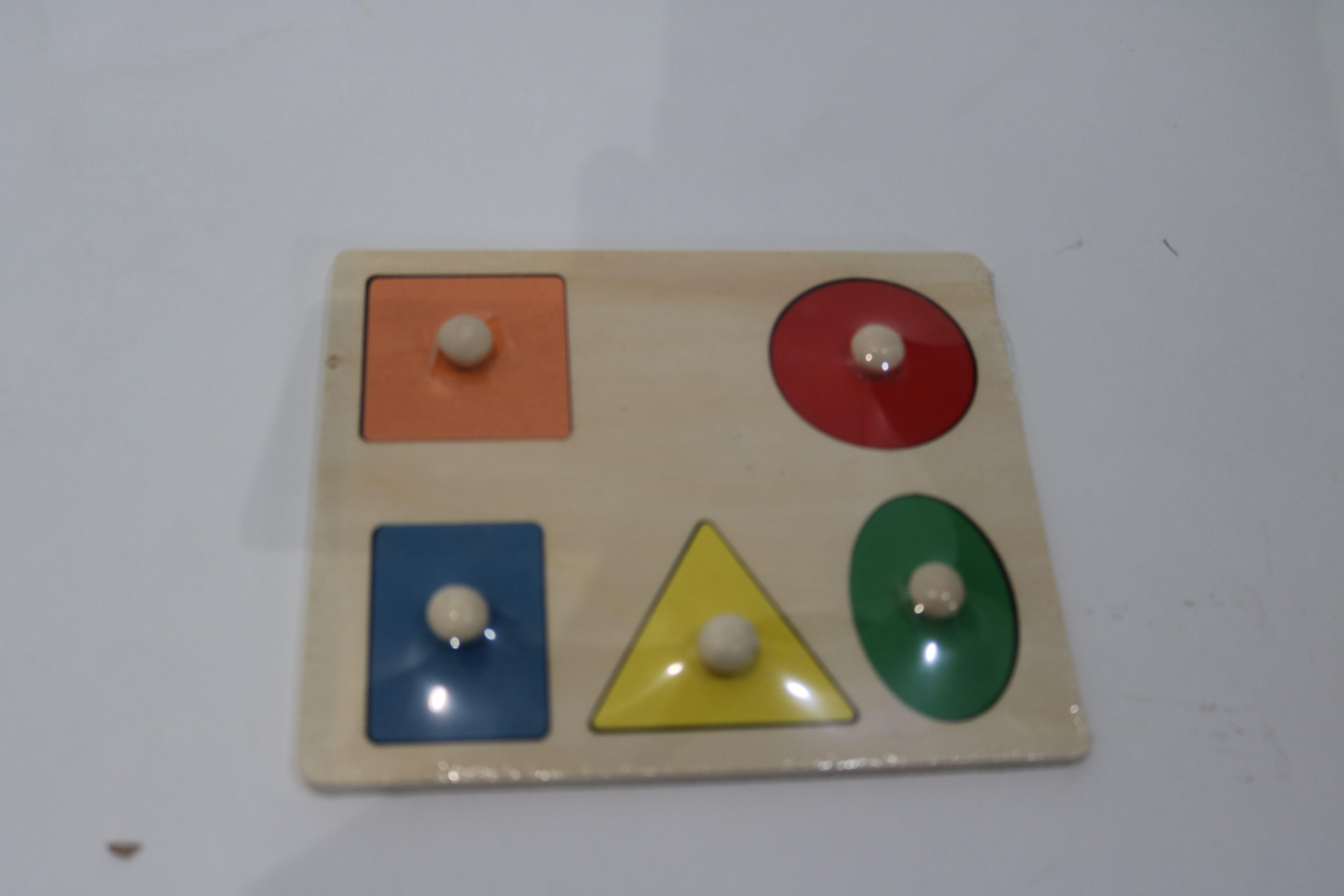 Wooden Shape Puzzle Board