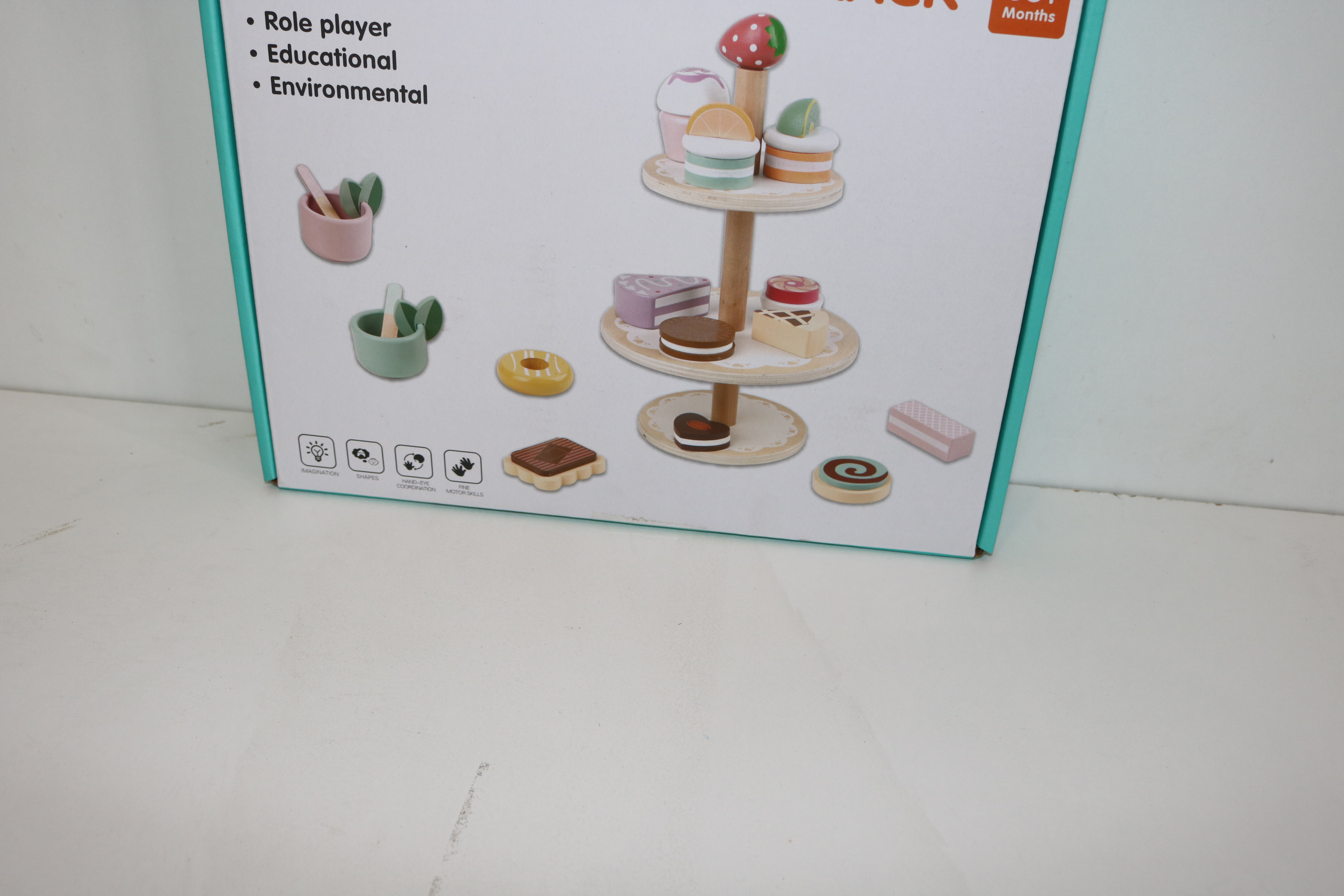 Wooden Dessert Play Set