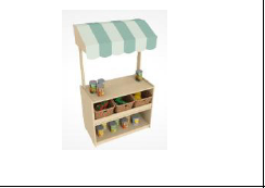Kids Play Market Stand