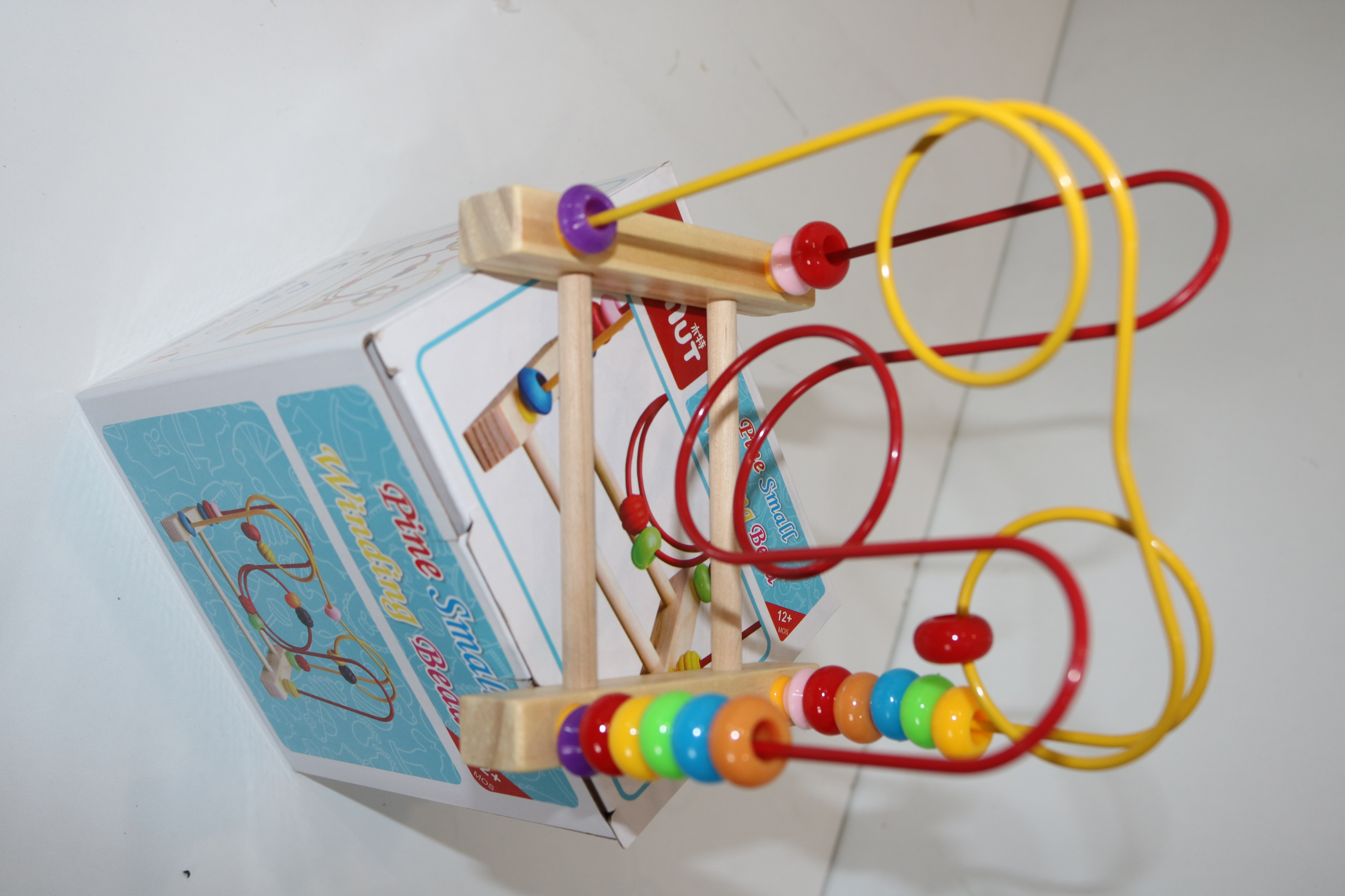 Wooden Bead Maze Toy