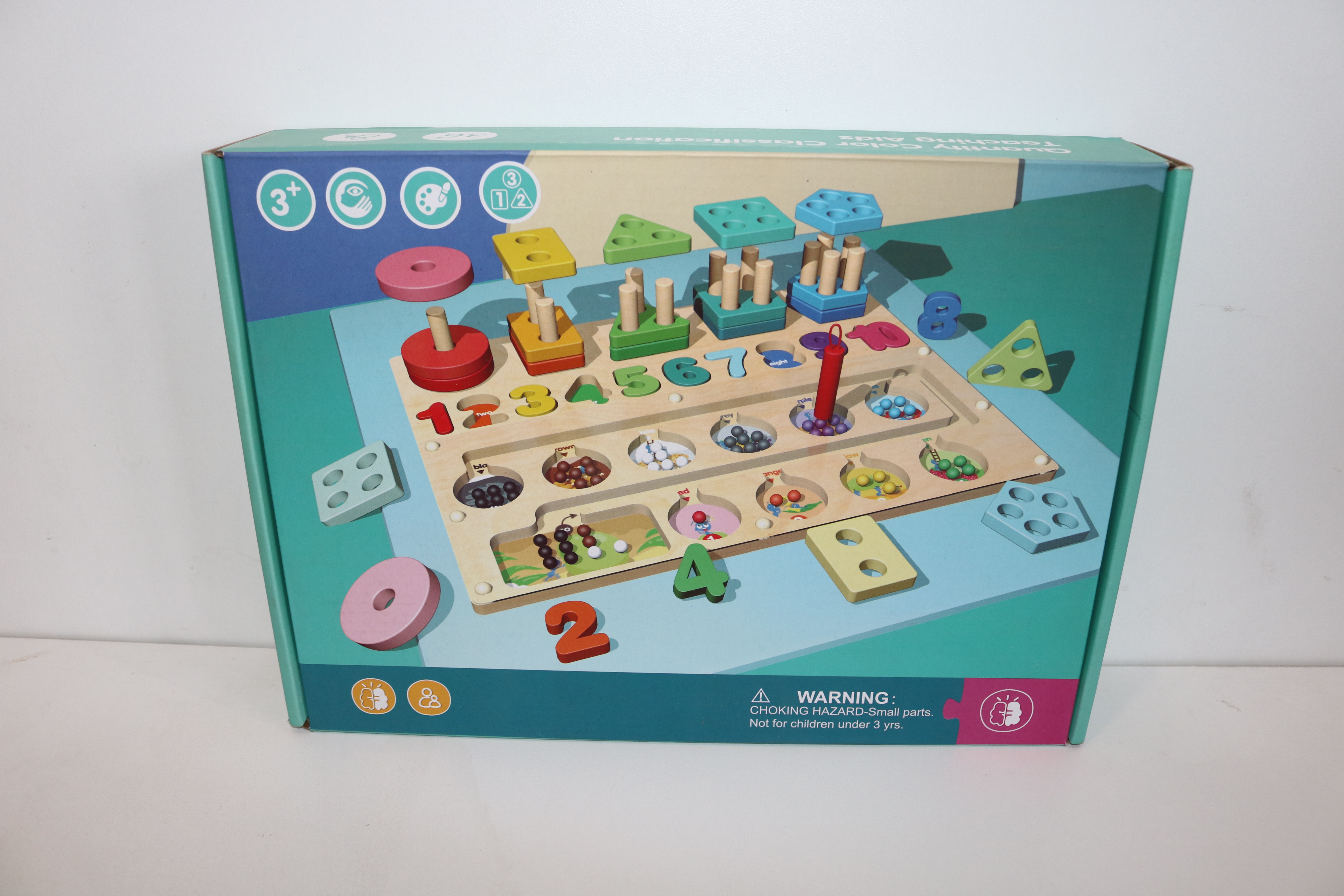 Wooden Montessori Learning Toy Set