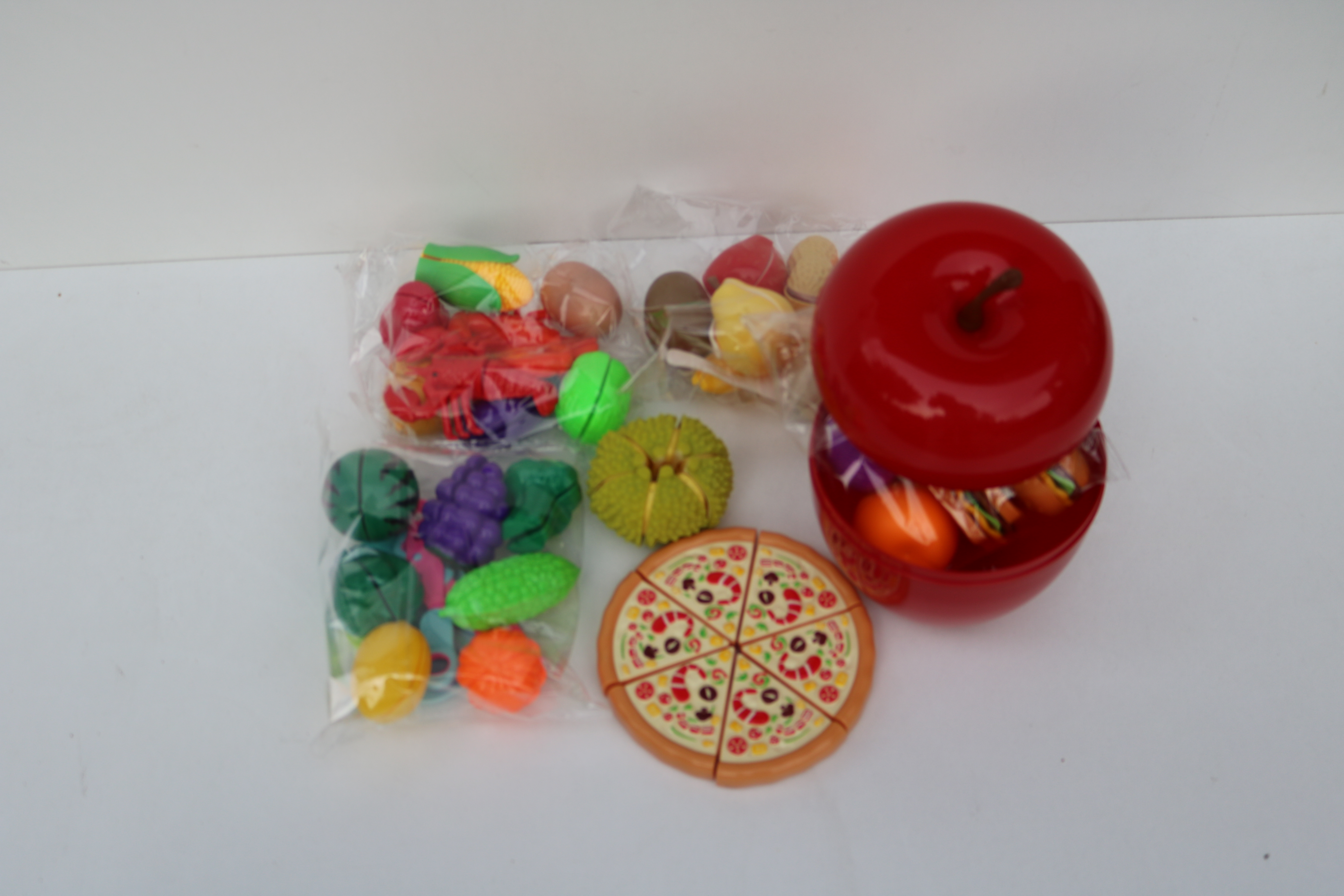 Colorful Toy Food Set