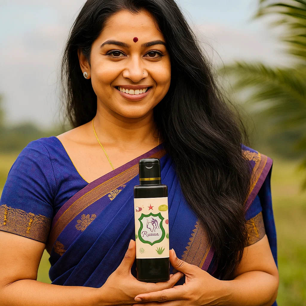 Rakshini’s Herbal Hair Oil with Applicator