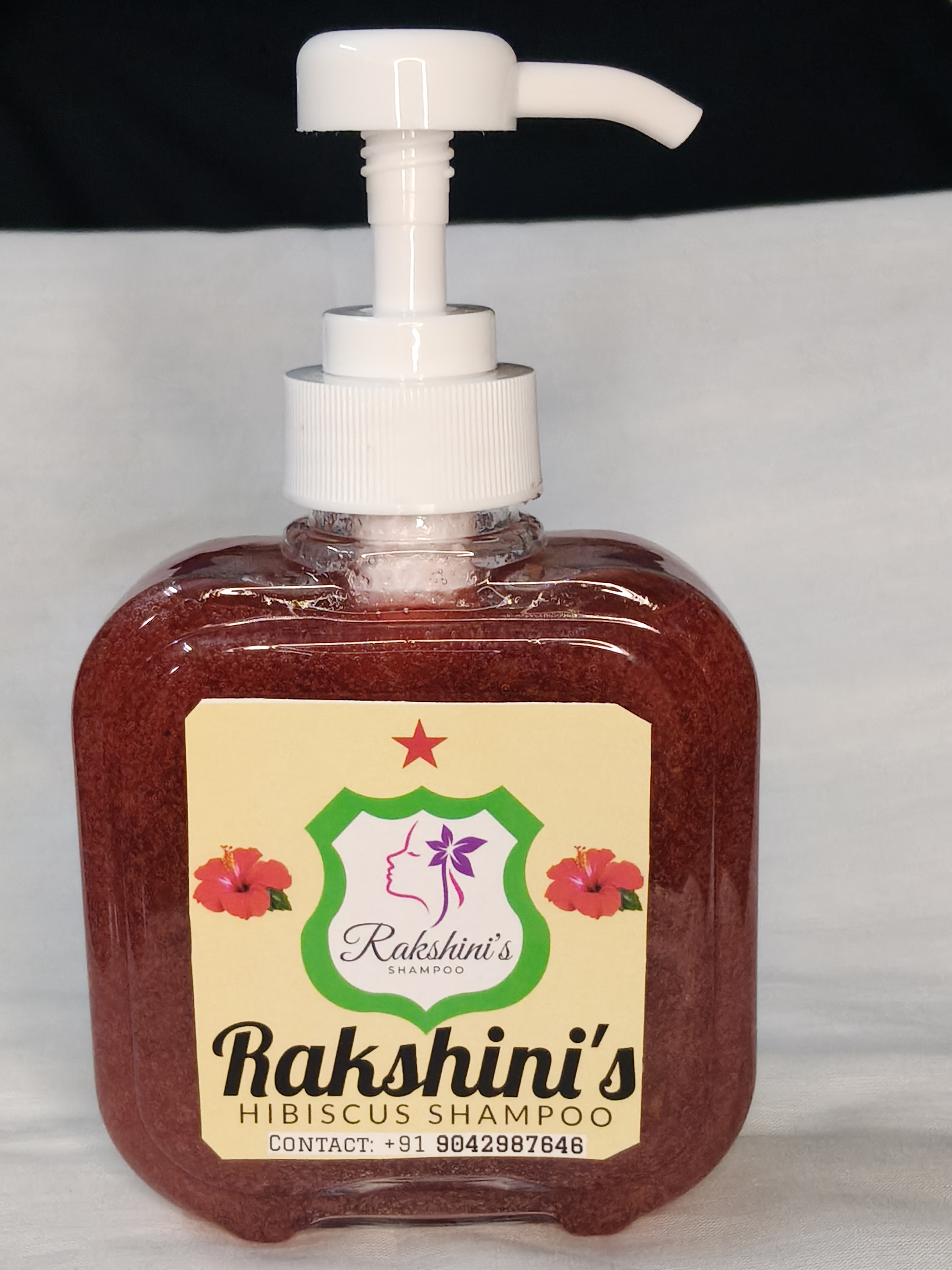 Natural Hibiscus Hair Wash Shampoo