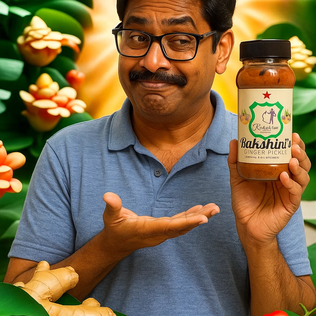 Rakshini’s Fiery Ginger Pickle