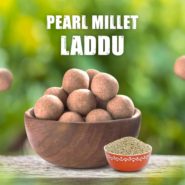 Organic Kambu (Pearl Millet) Laddu