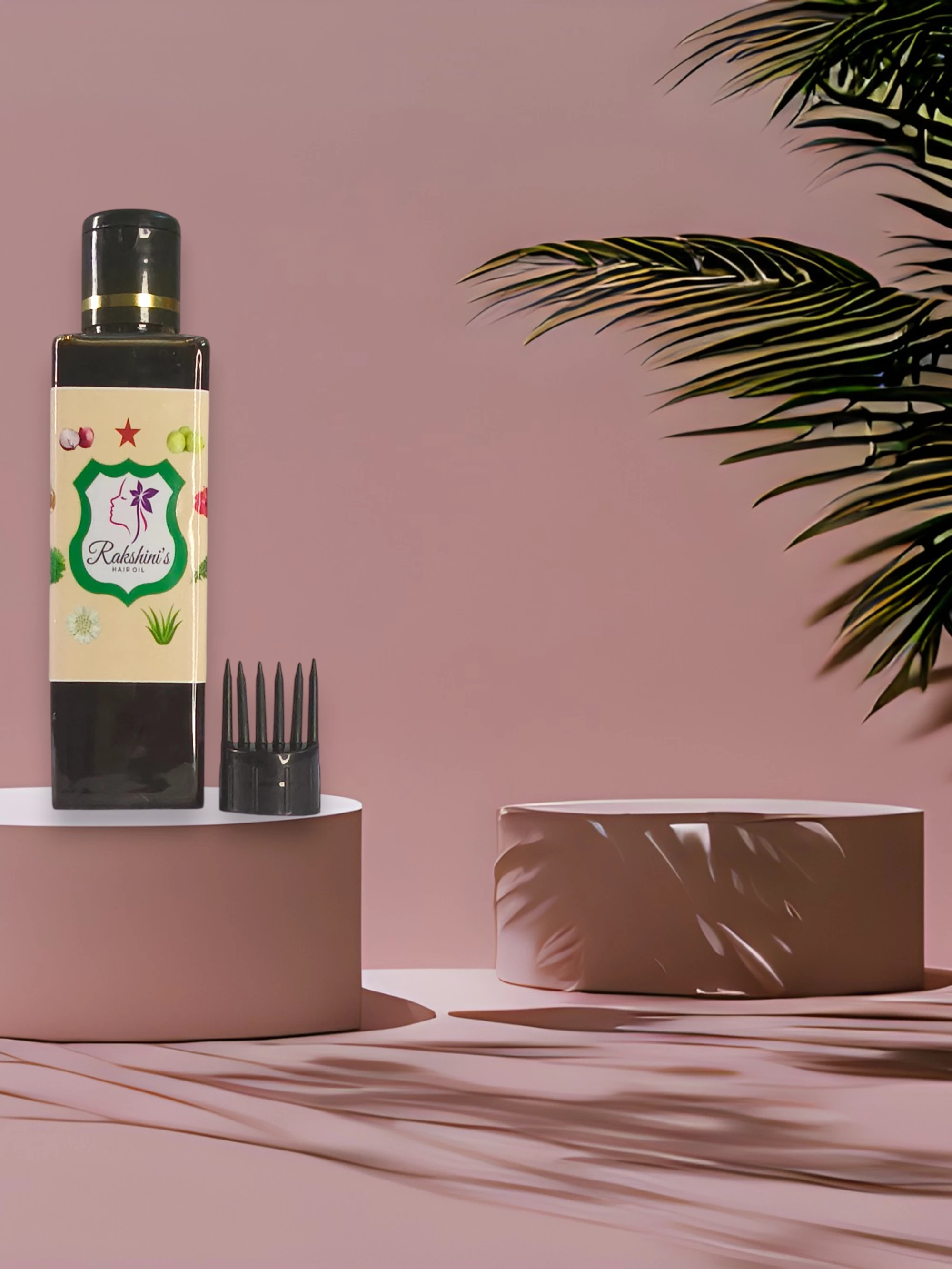 Rakshini’s Herbal Hair Oil with Applicator