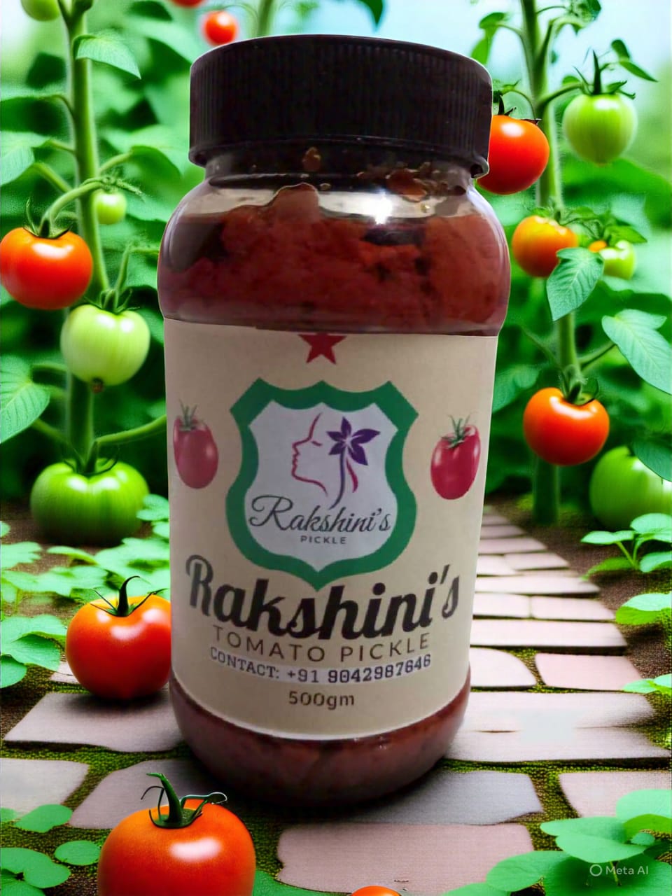 Rakshini’s Authentic Homemade Tomato Pickle
