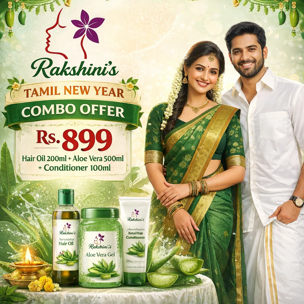 Rakshini’s தமிழ் புத்தாண்டு Herbal Hair Care Combo 🌺