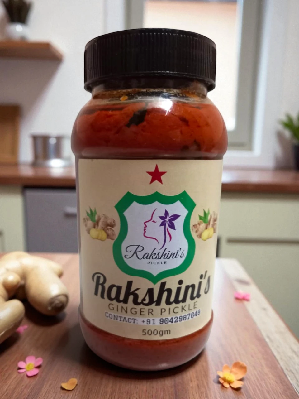 Rakshini’s Fiery Ginger Pickle