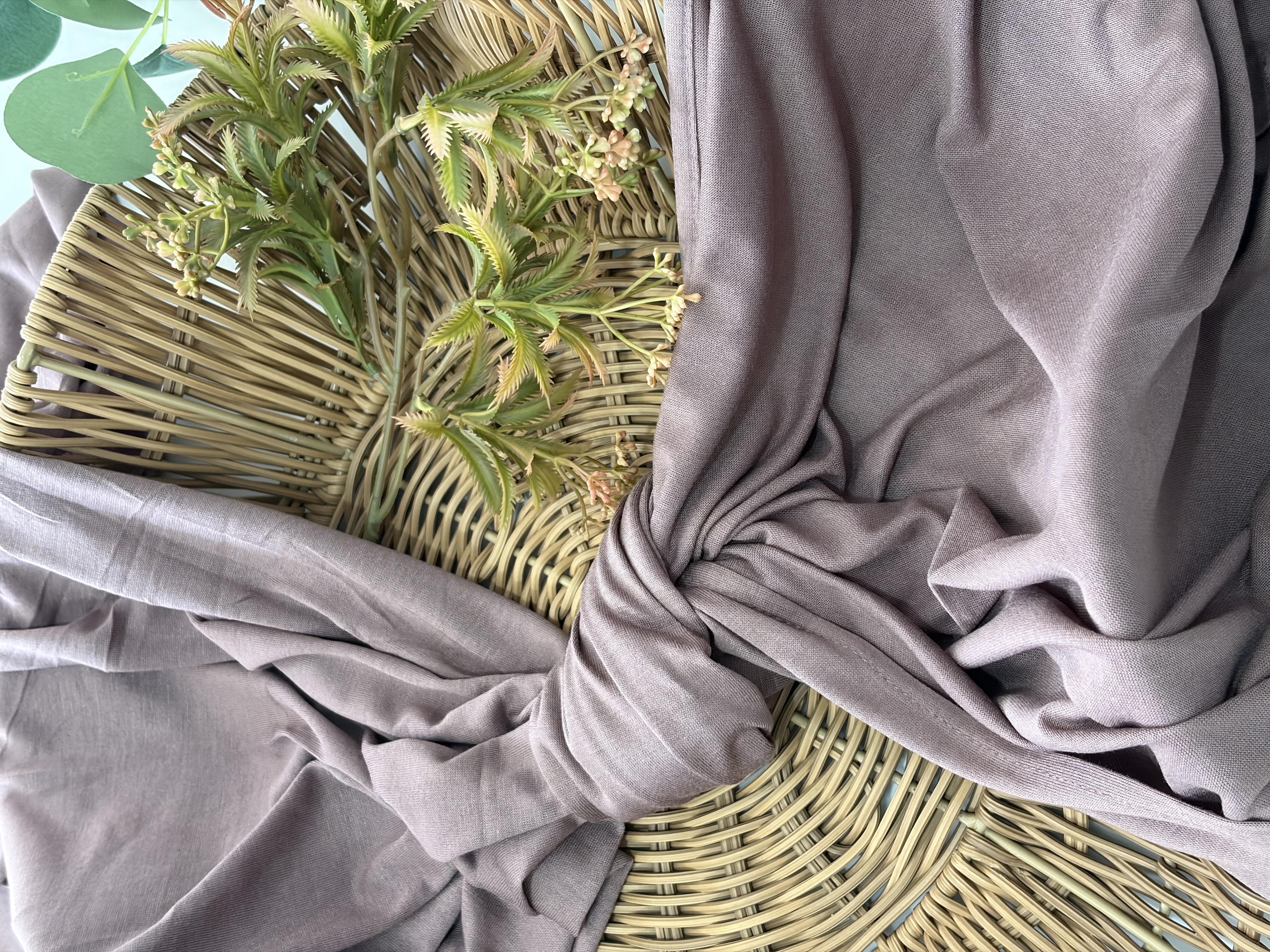 Soft Taupe Jersey Hijab