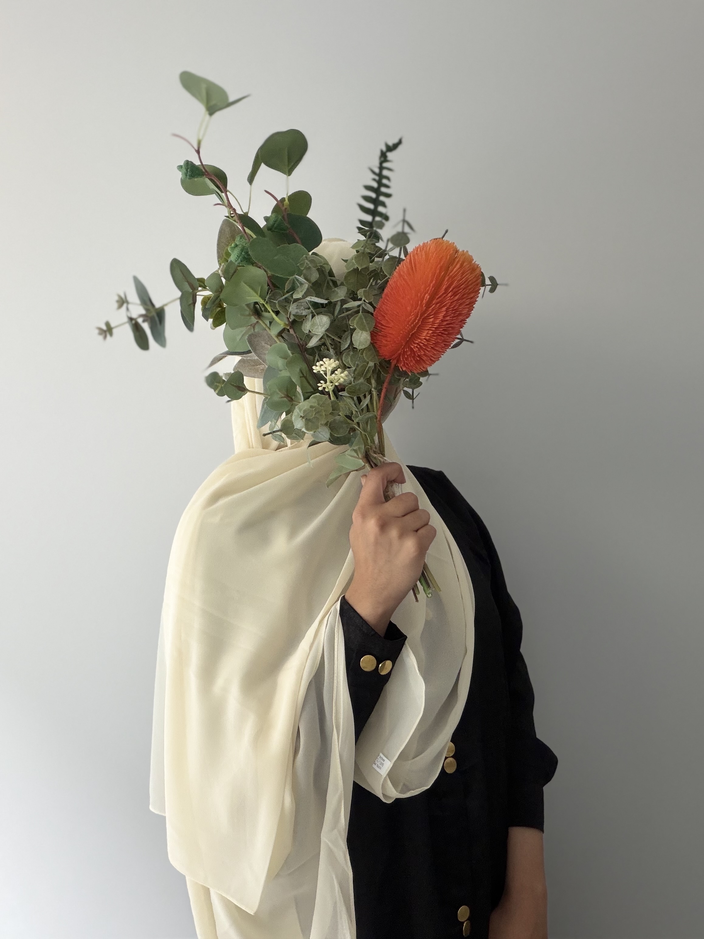 Nude Instant Chiffon with Inbult Magnets