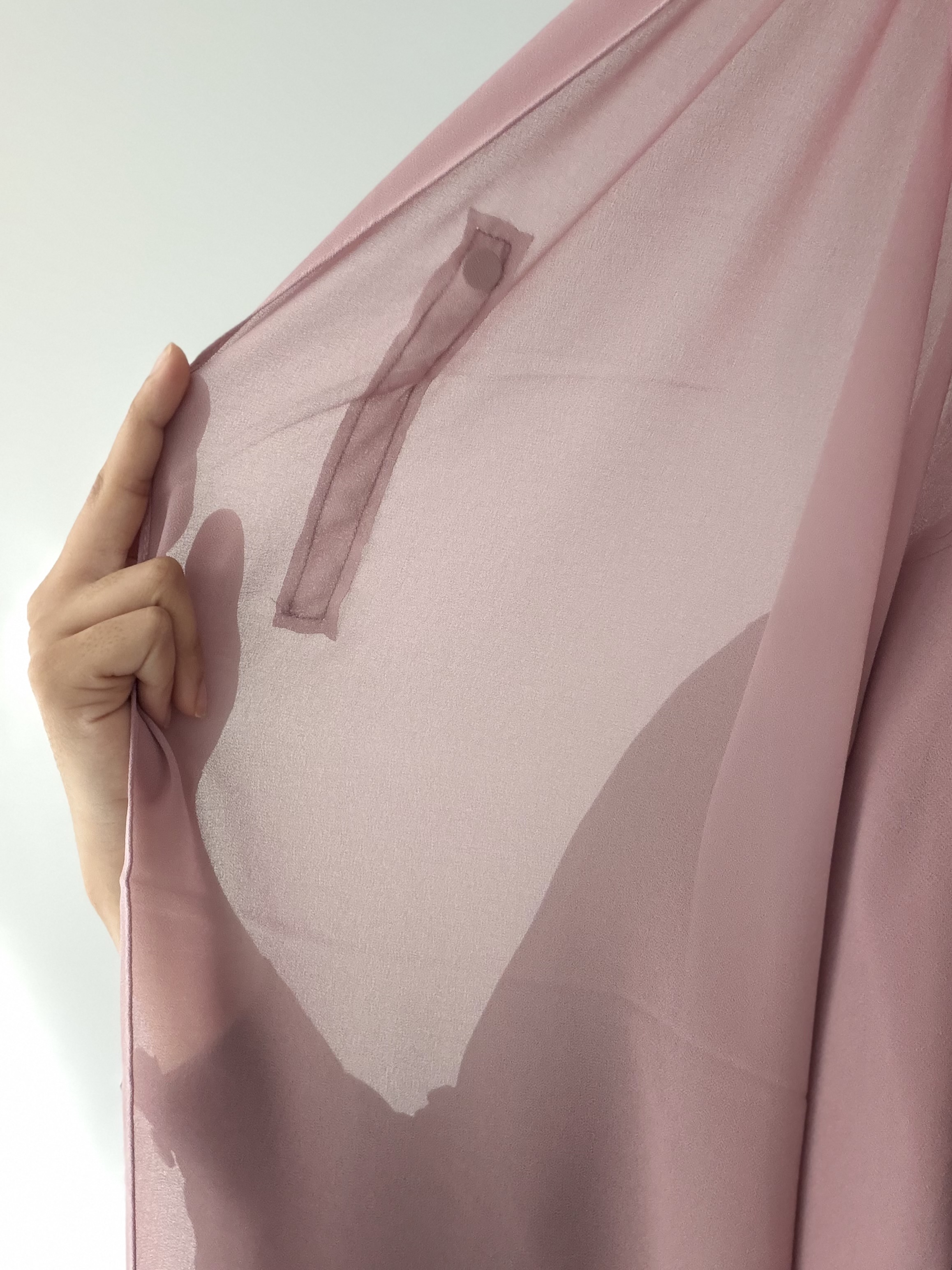 Meauve Instant Chiffon with Inbuilt Magnets