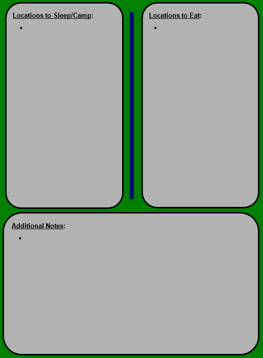 Park Travel Guide LONG Version - WORD Format