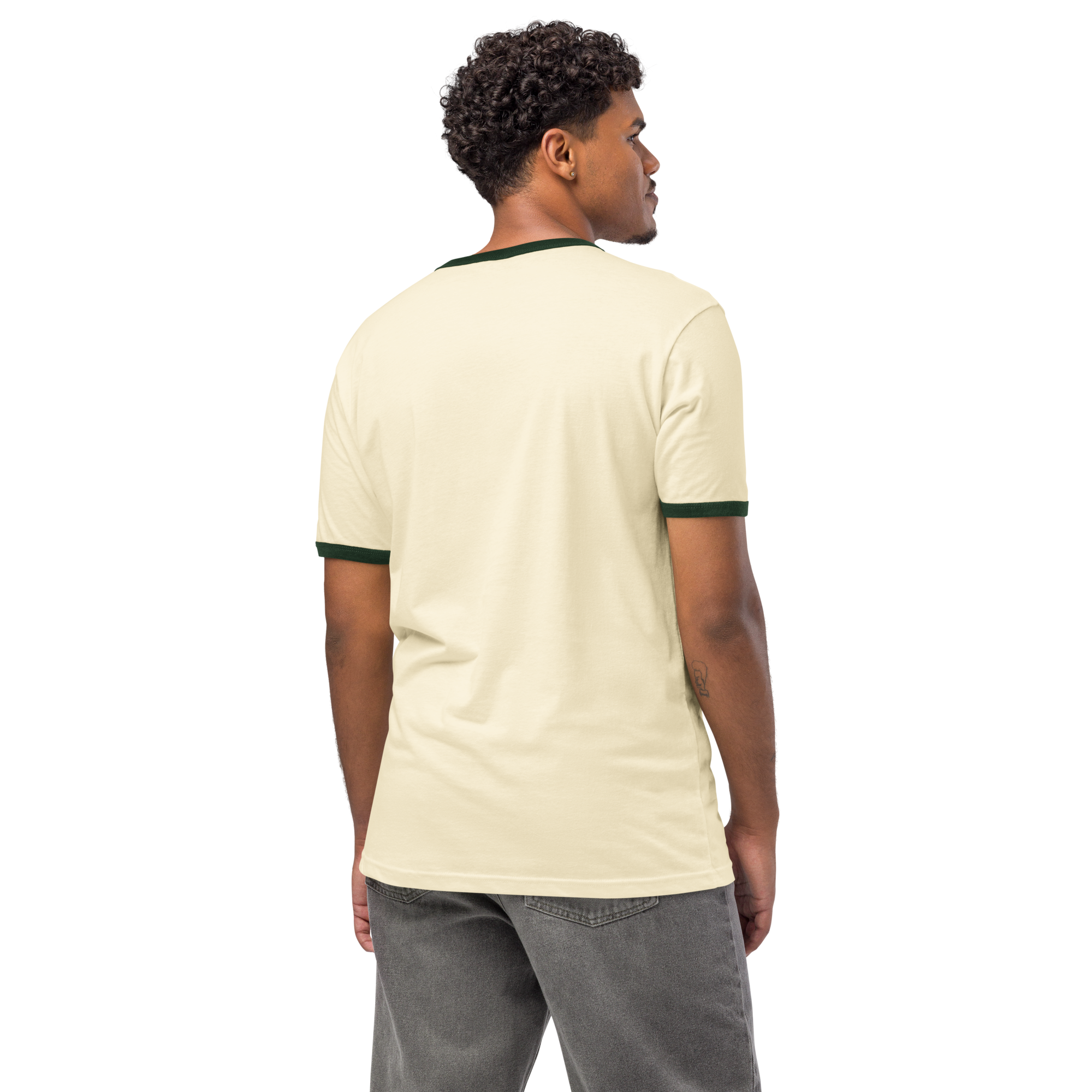 Mountain Green Ringer T-Shirt