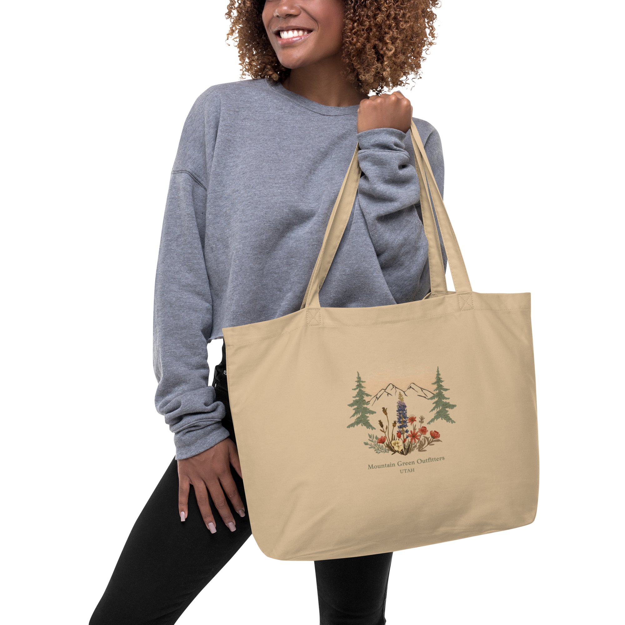 Mountain Green Outfitters Tote Bag