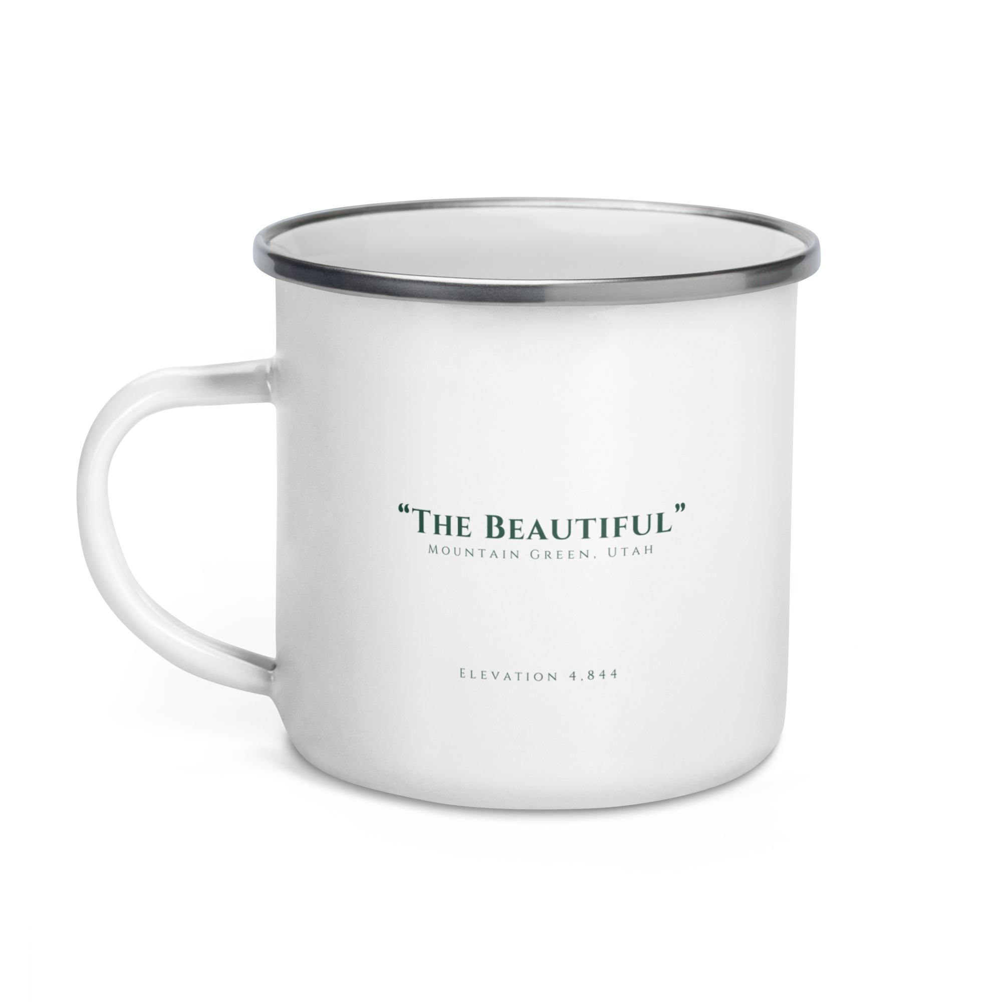 Enamel Mug - "The Beautiful"