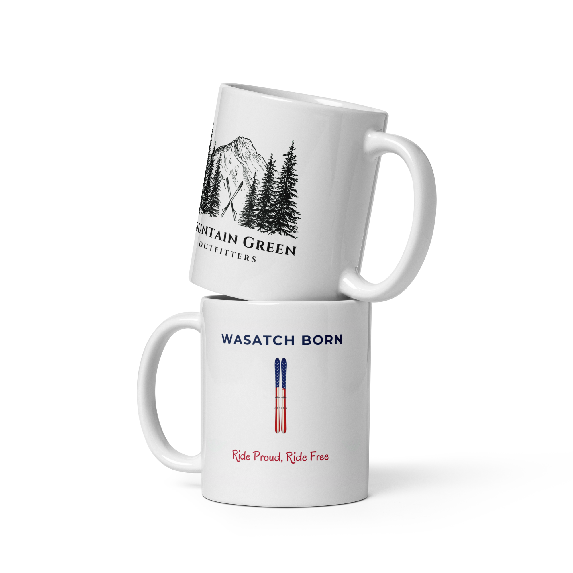 Wasatch Born Mountain Mug