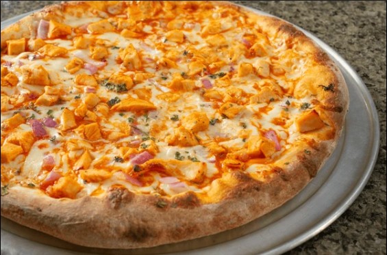 Jalapeño Buffalo Chicken Pizza