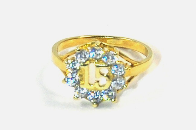 Anillo de oro 10k   15 Aniversario