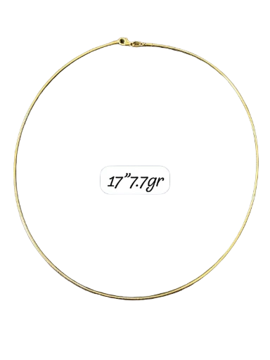 Collar de oro de 14 quilates 