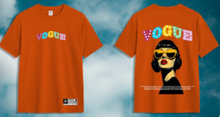 Camiseta OverSize Naranja