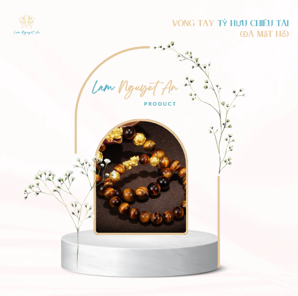 VÒNG TAY TỲ HƯU CHIÊU TÀI (Đá Mắt Hổ)
