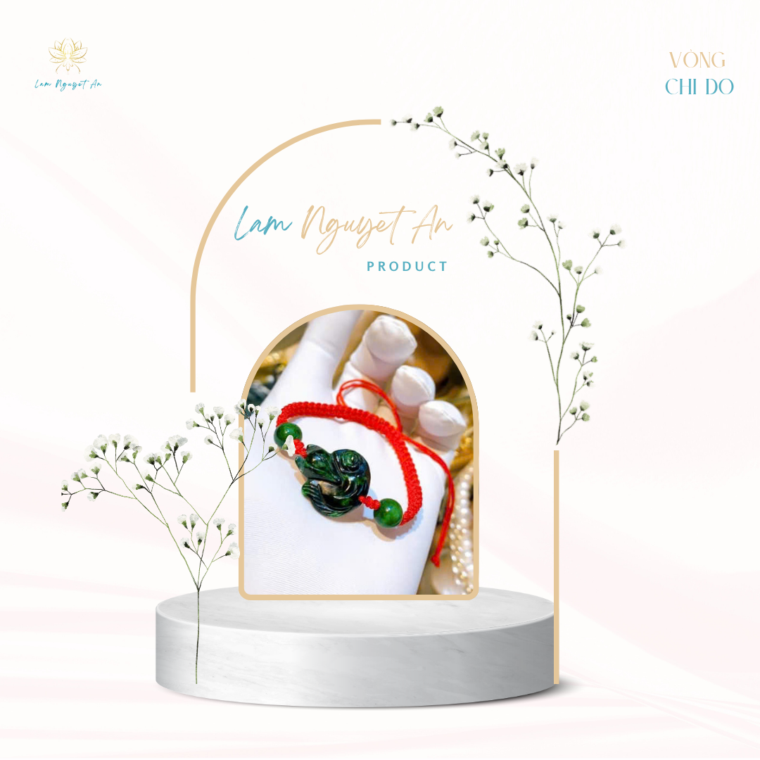 VÒNG CHỈ ĐỎ NGỌC THIỀM THỪ