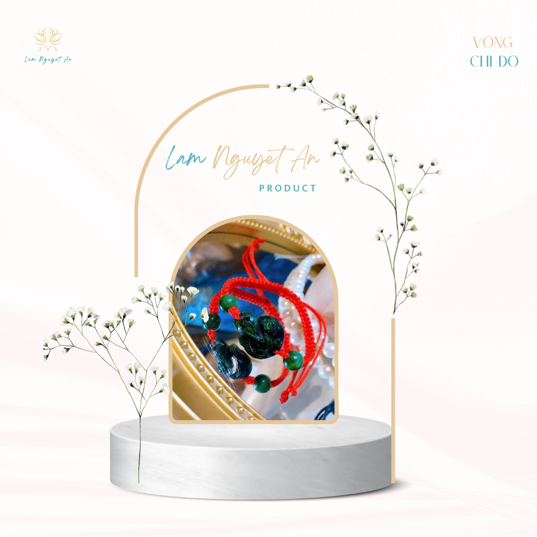 VÒNG CHỈ ĐỎ NGỌC THIỀM THỪ