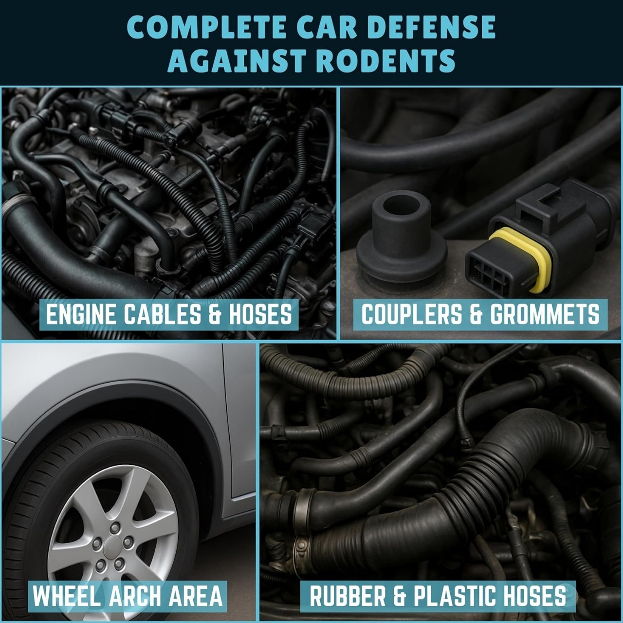 Rat Repellent Spray for Cars