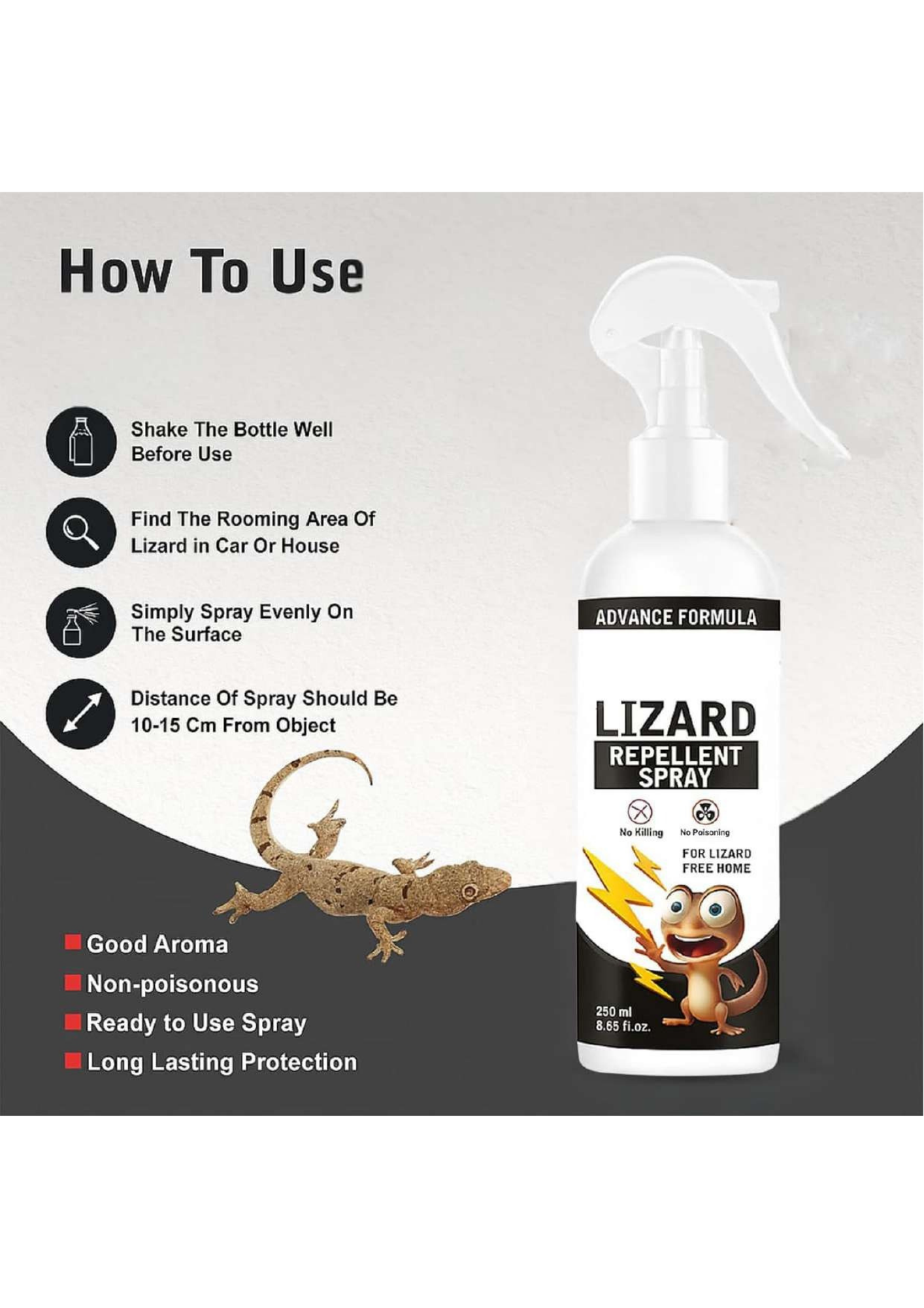 Lizard Repellent Spray