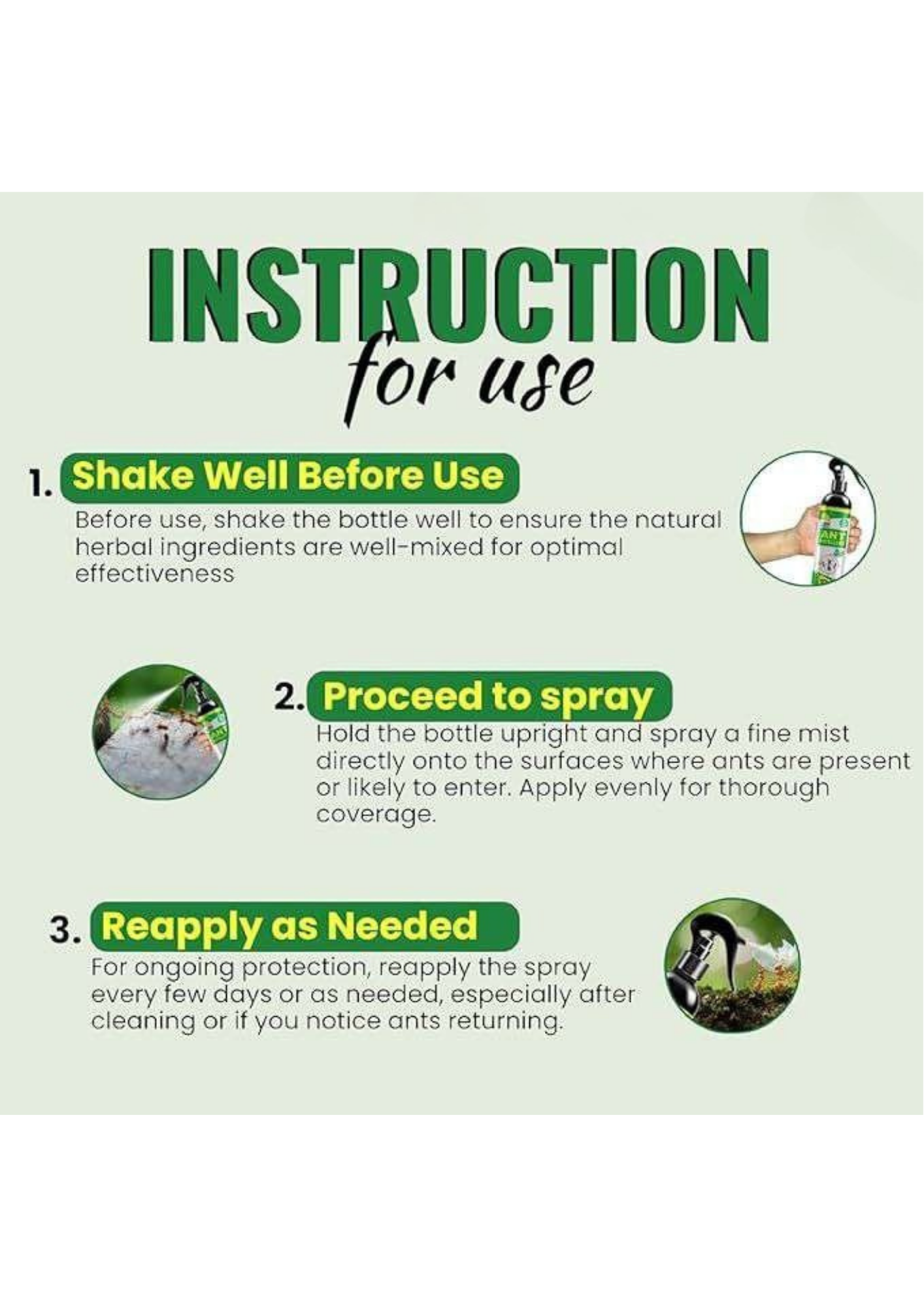 Lime Ant Repellent Spray