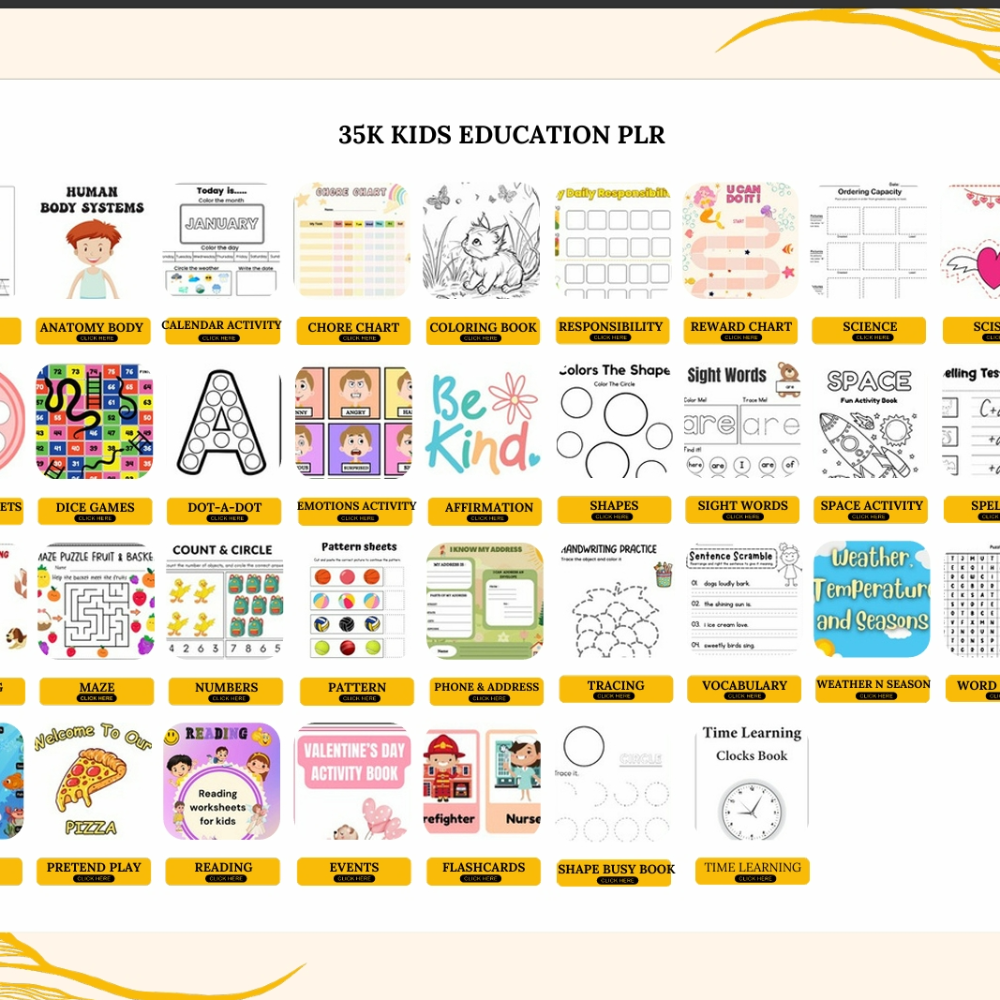 35000 Educational Kids Resources