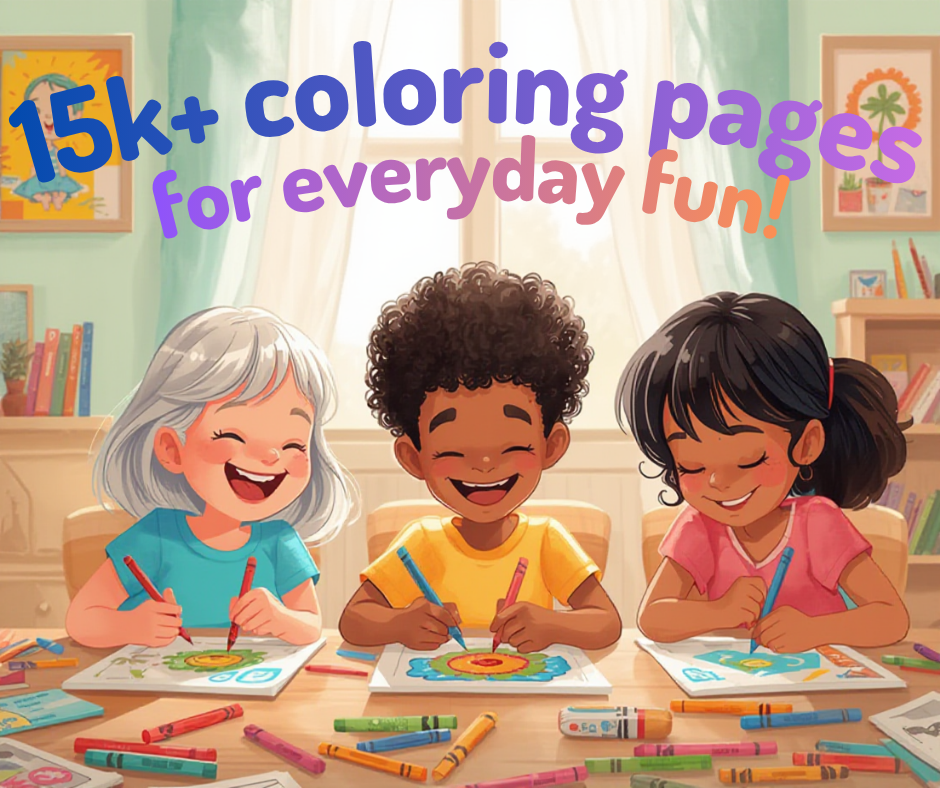 15,000+ Printable Coloring Pages