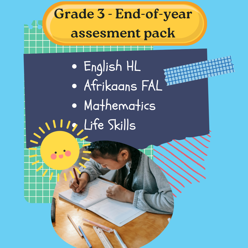 Grade 3 End-of-year Assessment Pack