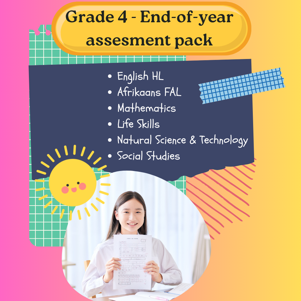Grade 4 Complete End-of-Year Assessment Pack (CAPS-Aligned)