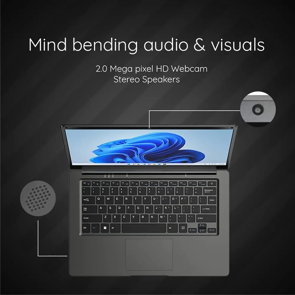 Modern Laptop with HD Display