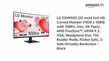 31.5'' Full HD Curved Monitor