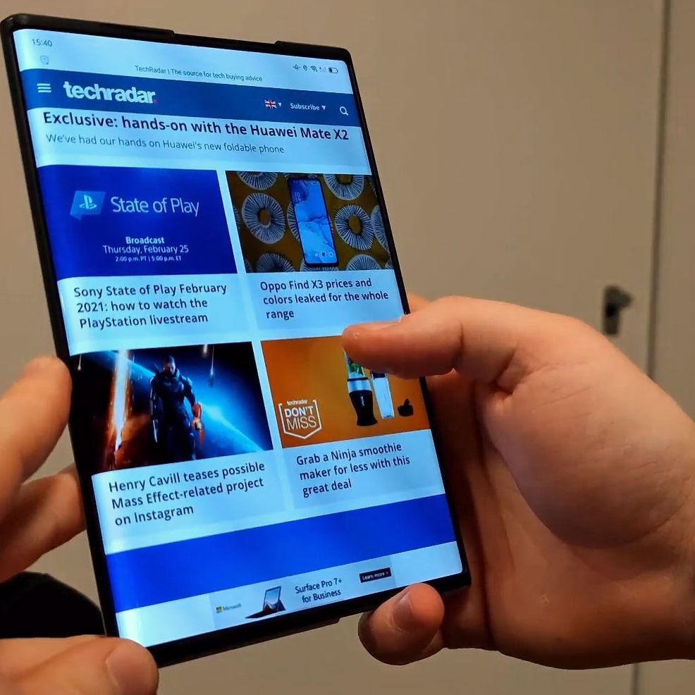 Huawei Mate X2 Foldable Smartphone