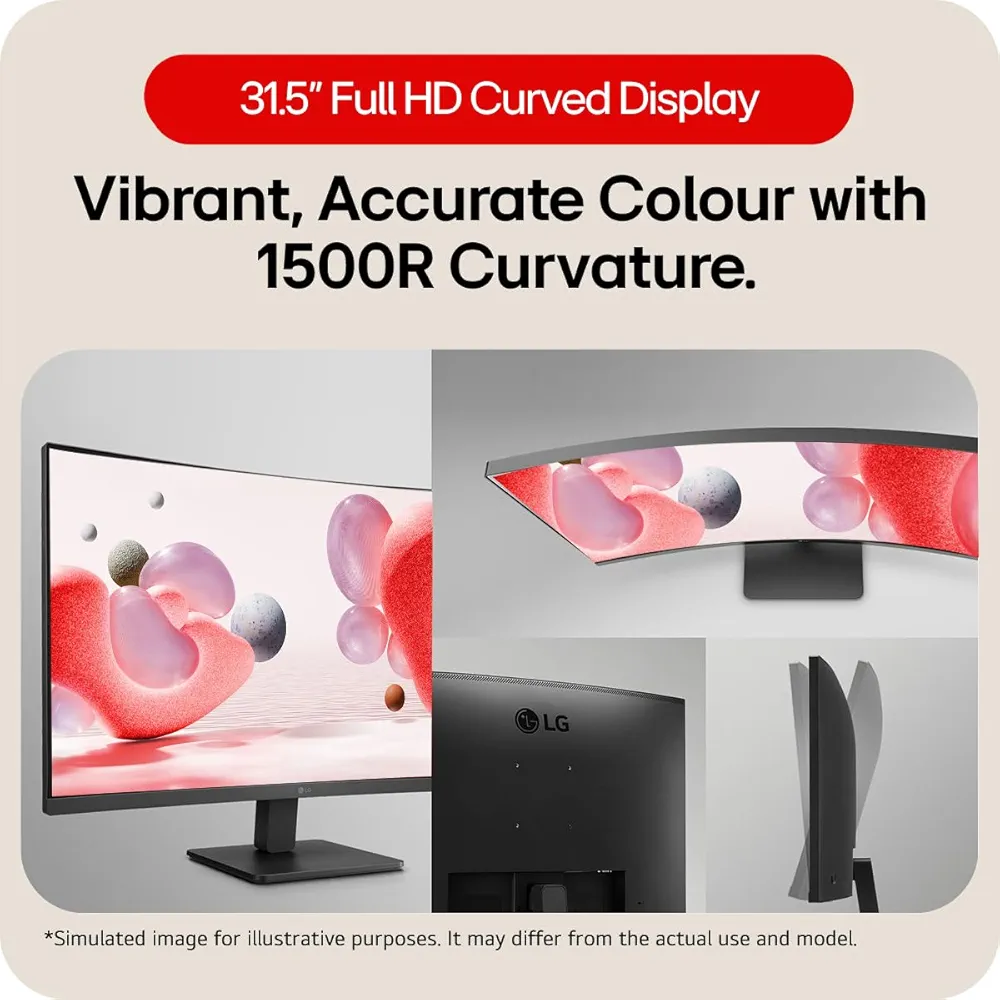 31.5'' Full HD Curved Monitor