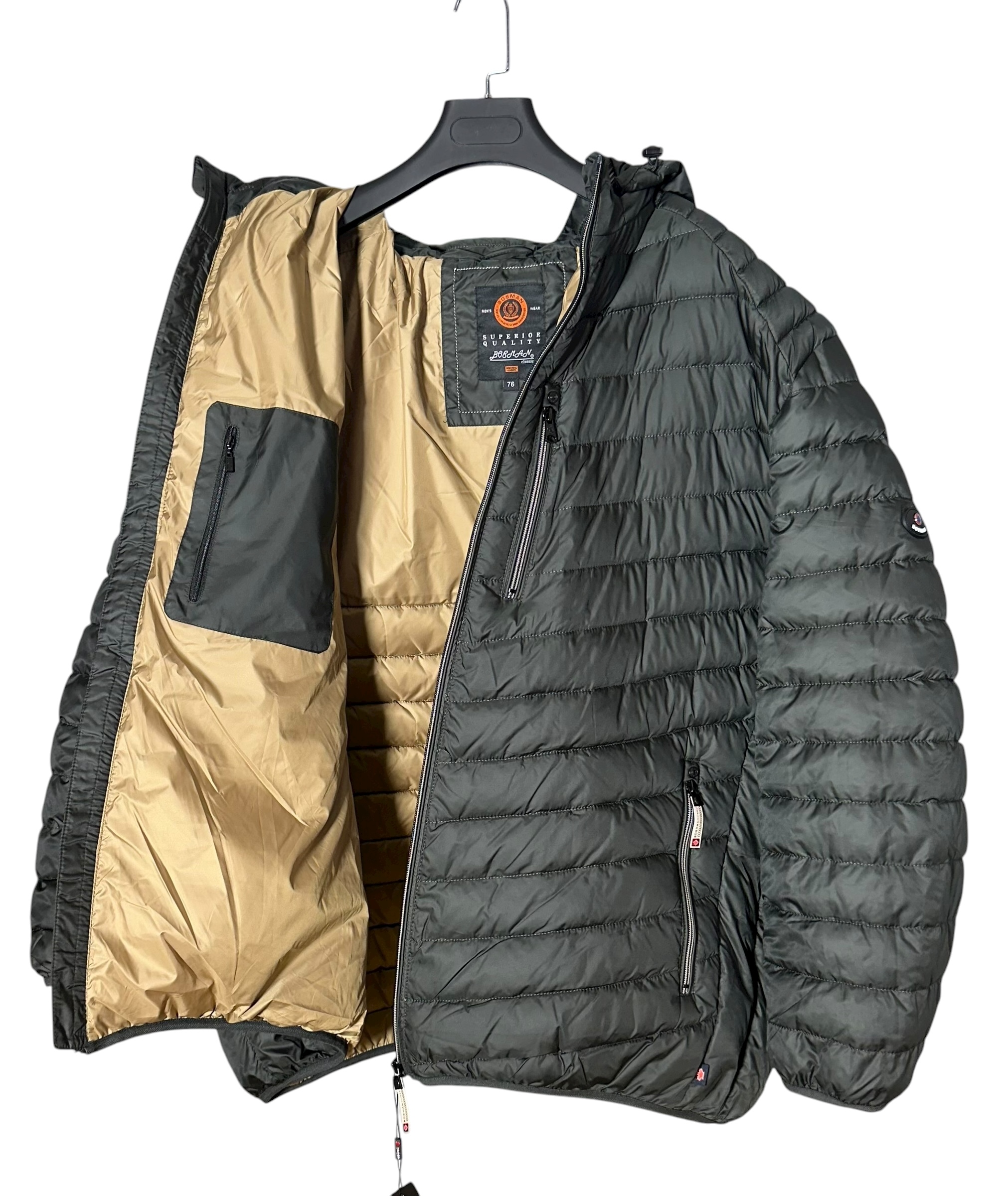 5XL Žalia blizgi striukė