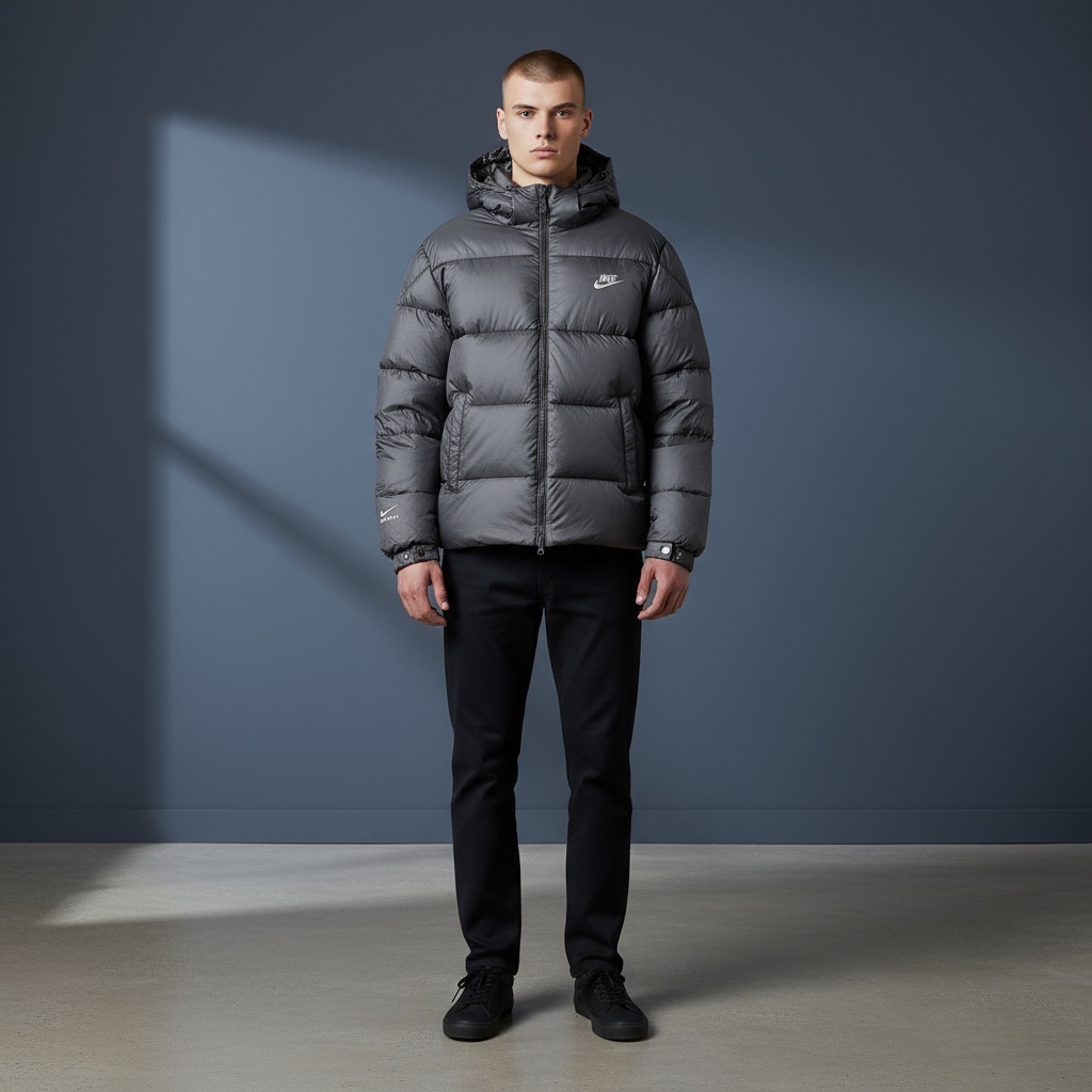 5XL+ Didelė Puffer žieminė striukė