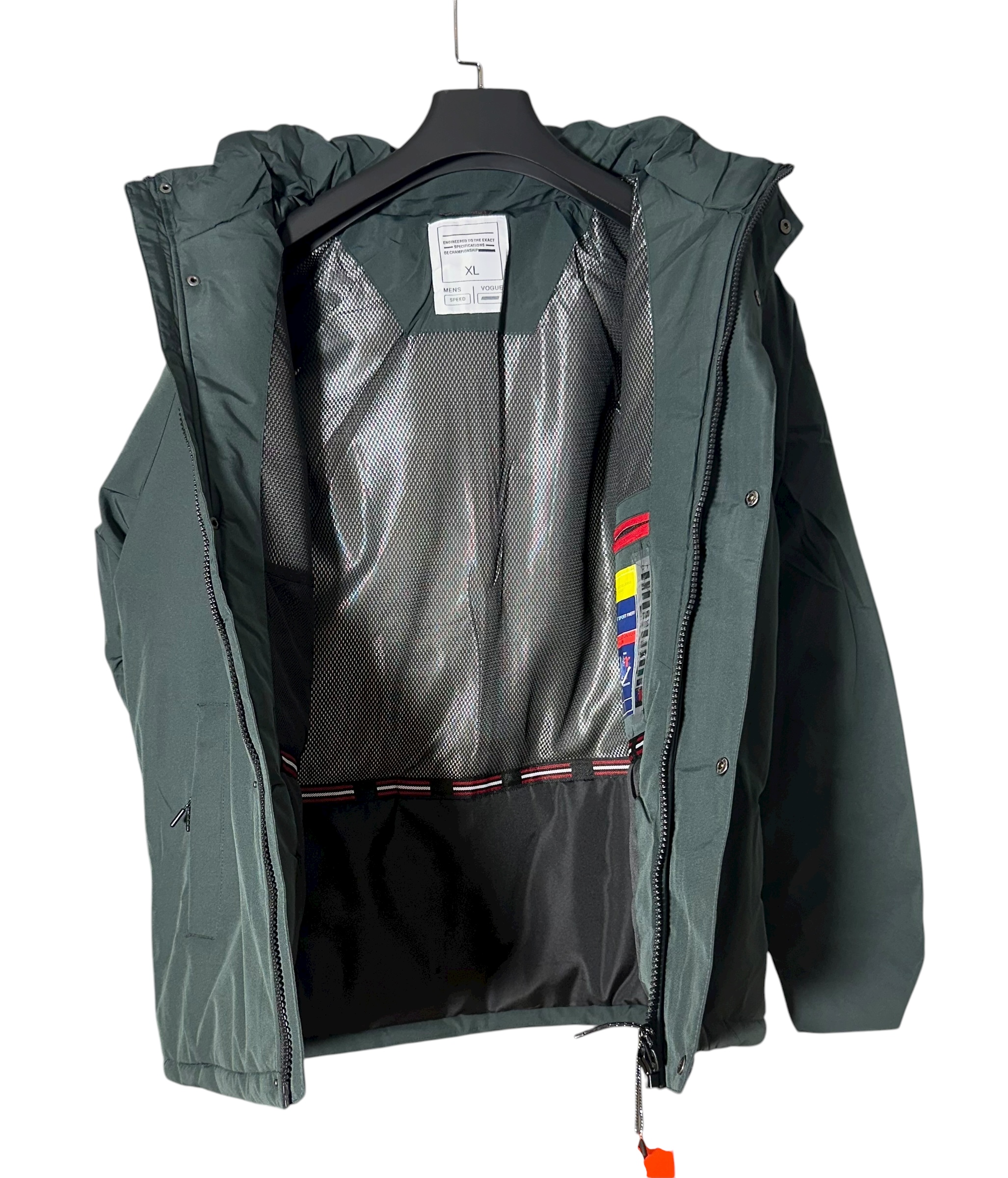 Dvispalvė vyriška žieminė striukė