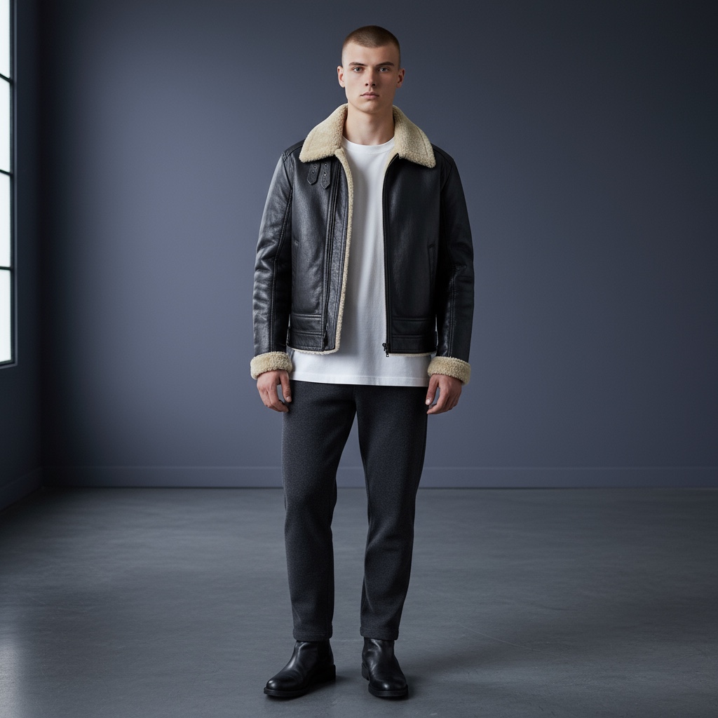 Odinė žieminė striukė