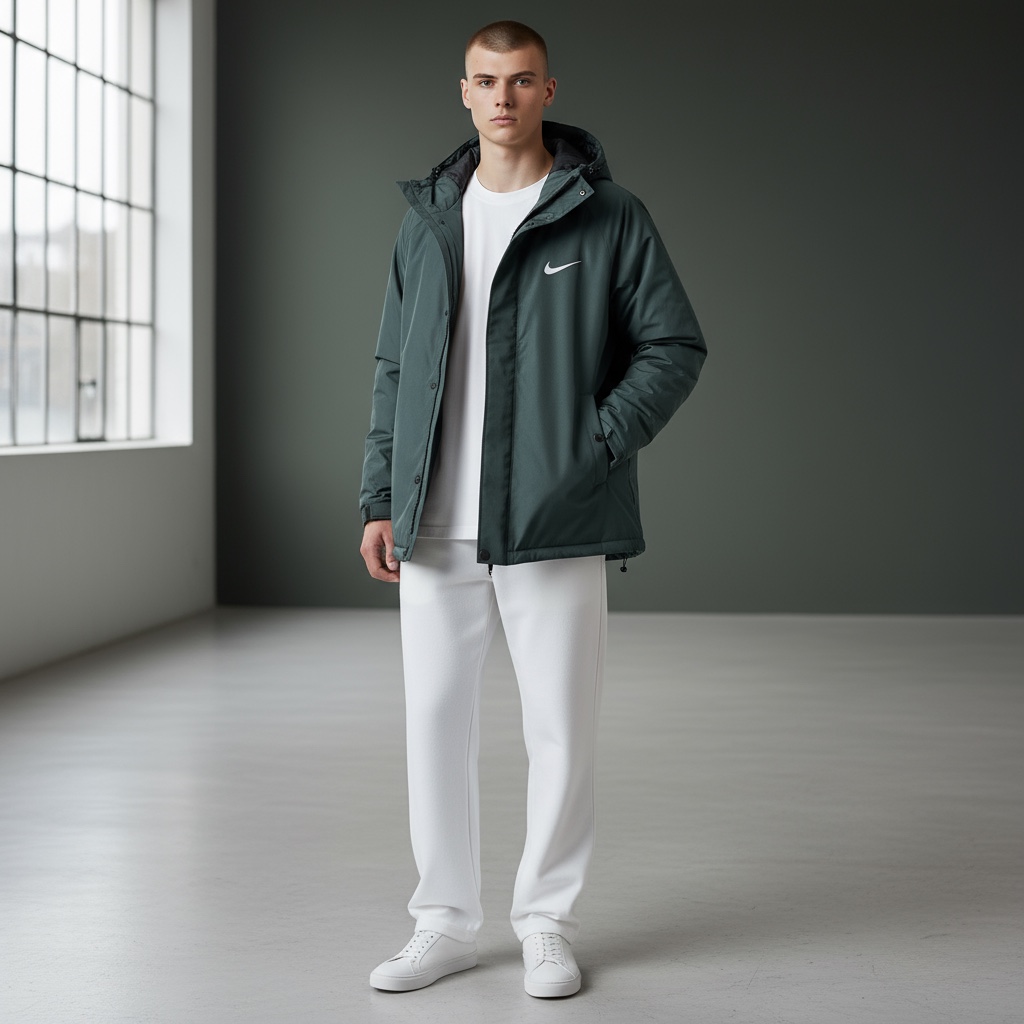 Žalsva N striukė iki 4XL