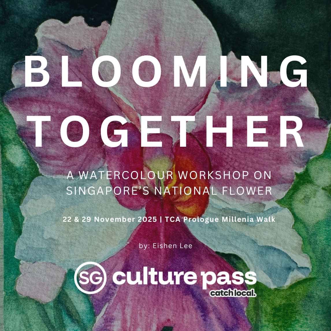 Blooming Together: A Watercolour Workshop on the National Flower