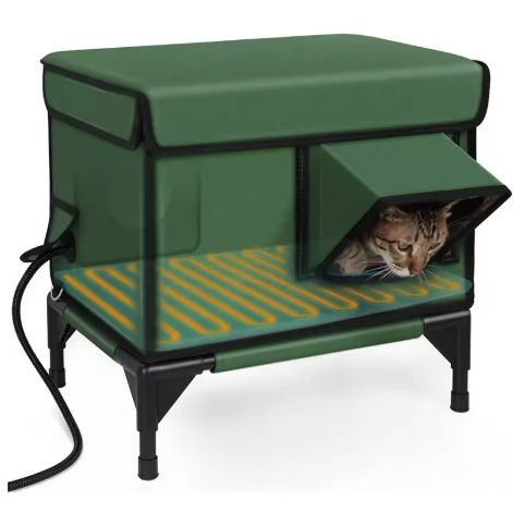 Heated Outdoor Cat House
