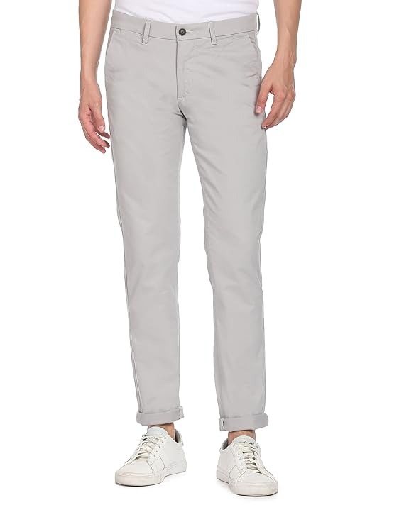 Men's Light Grey Chinos